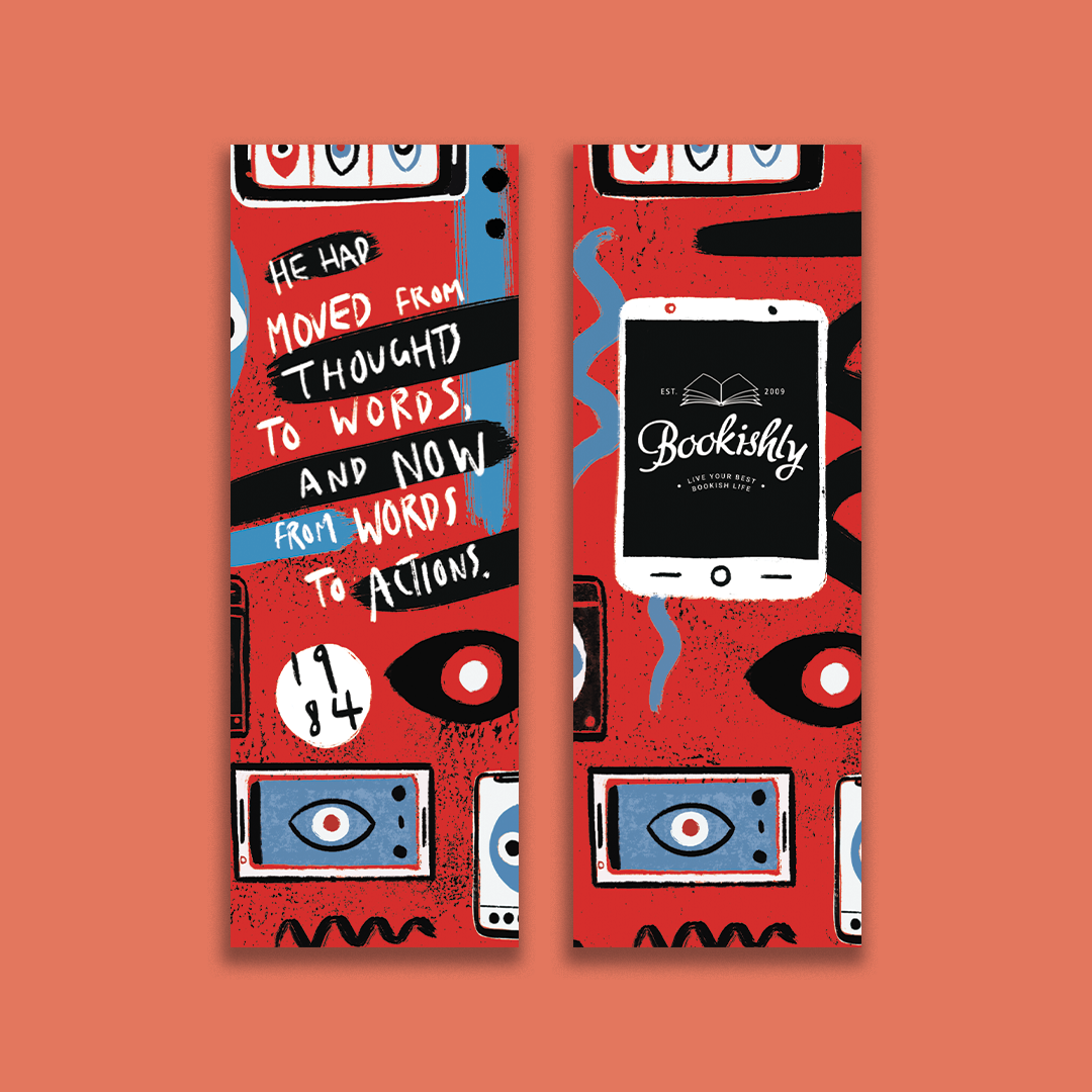 1984 Bookmark - Book Lover Gift Bookshop Merch