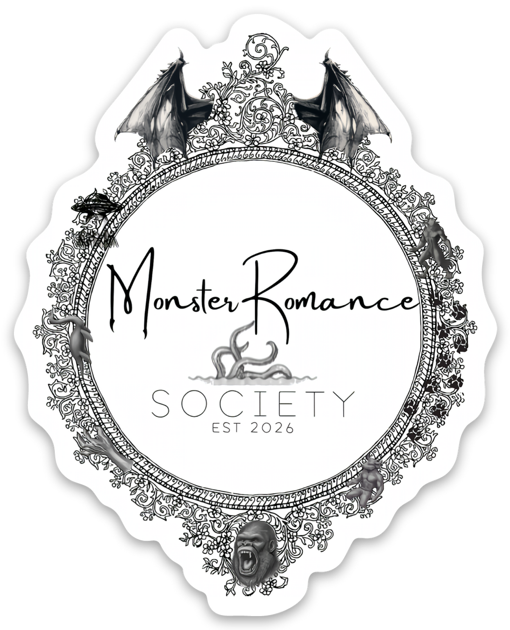 Monster Romance Society Sticker