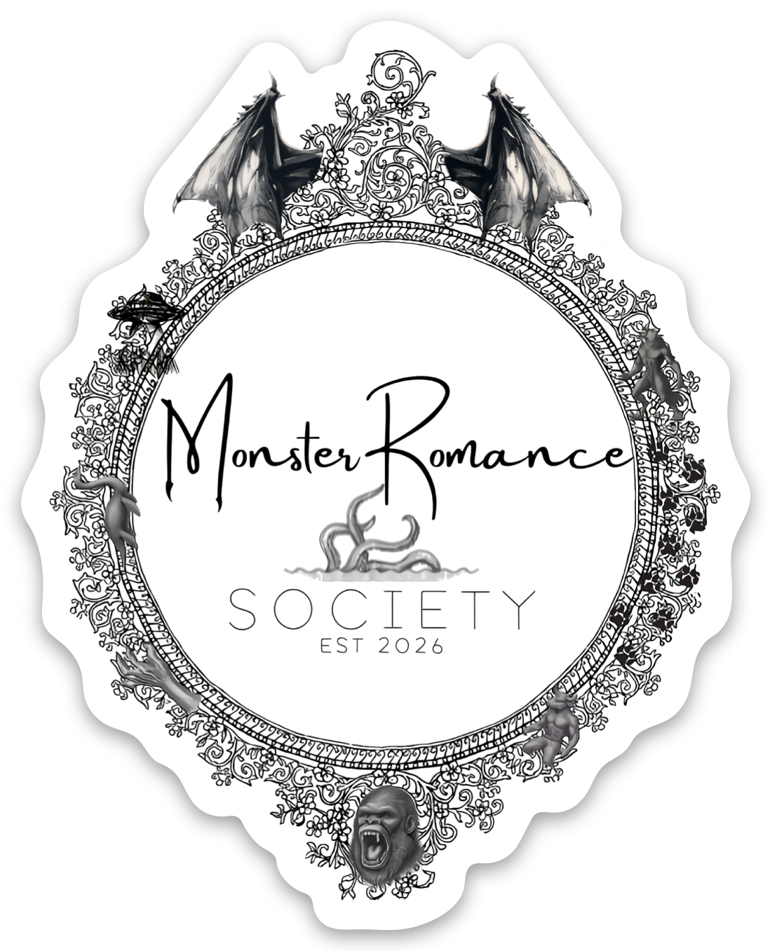 Monster Romance Society Sticker