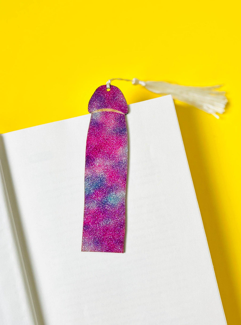 Glitter Cockmark: Silver