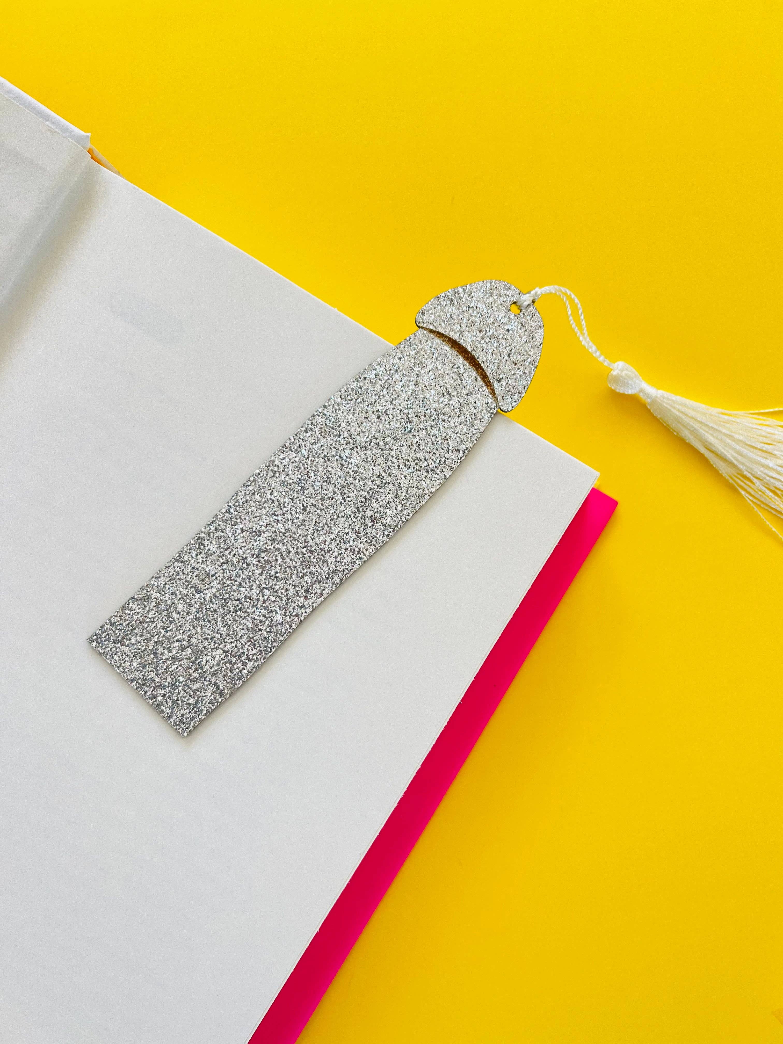 Glitter Cockmark: Silver
