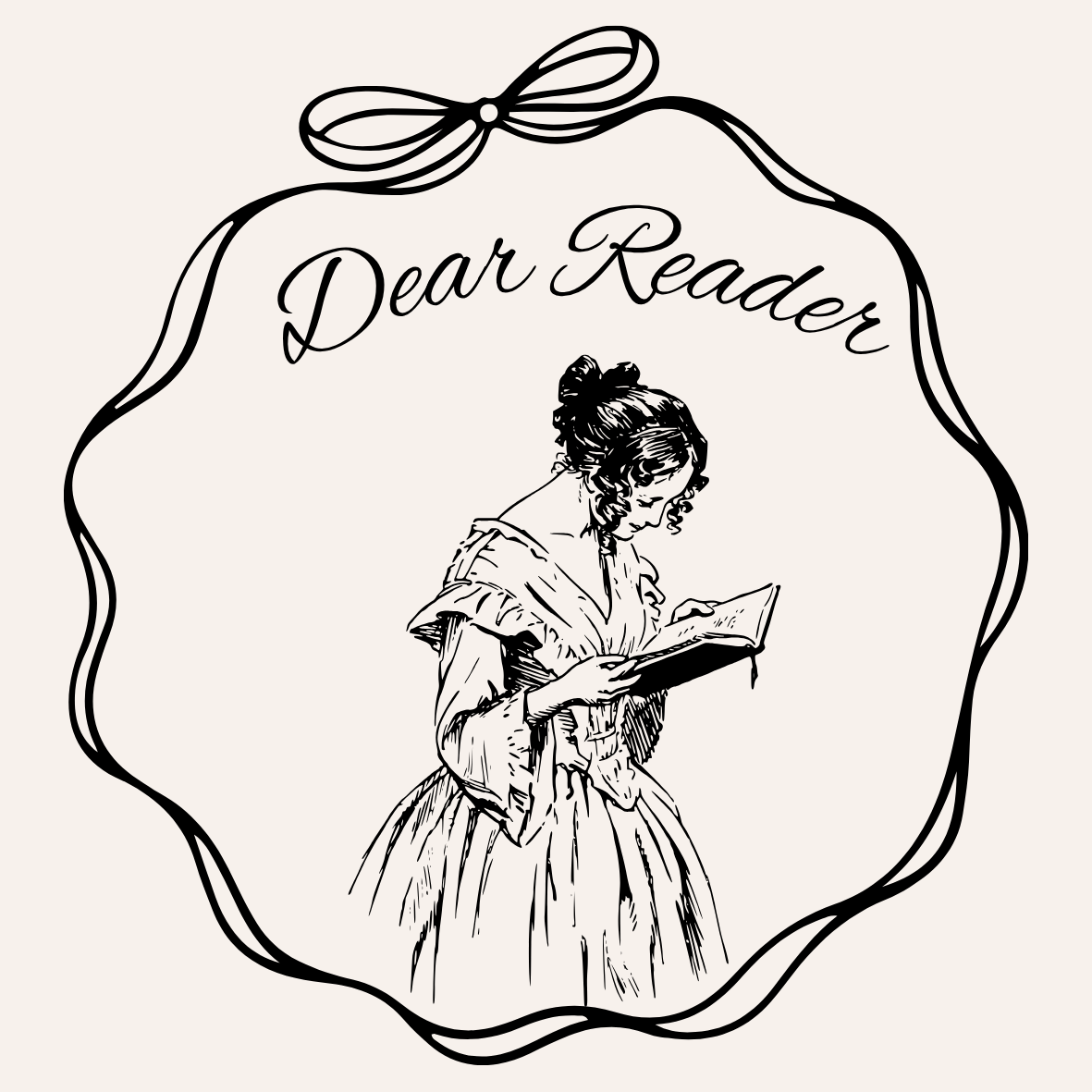 Dear Reader Sticker