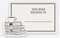 This Book Belongs to Sticker