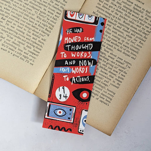 1984 Bookmark - Book Lover Gift Bookshop Merch