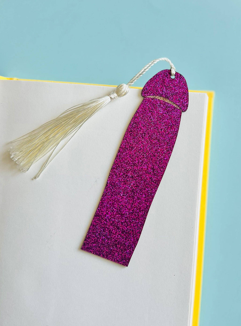 Glitter Cockmark: Silver